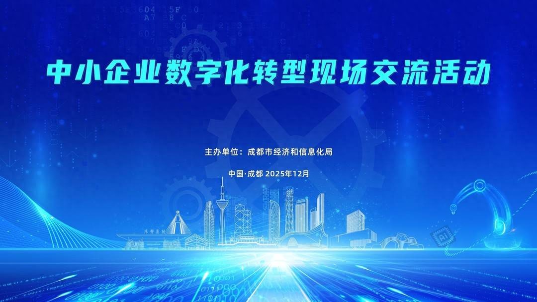 2025年中小企业数字化转型，成都补贴力度全国前列