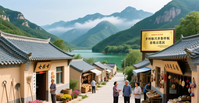 乡村振兴齐鲁样板·村村有好戏｜贫困村”蝶变“网红村” 外出务工村民返乡办起农家乐