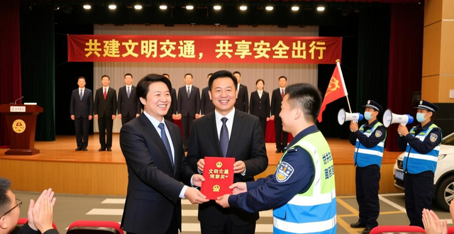 甘井子区举办“文明交通 你我同行”主题宣传活动