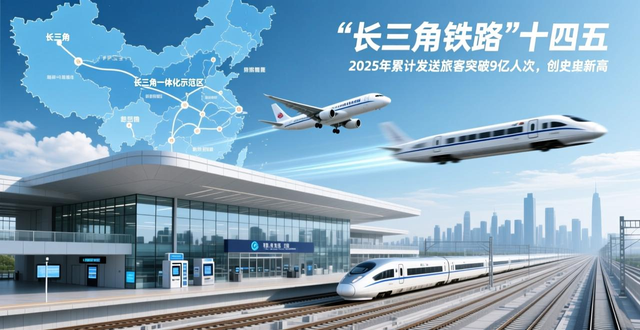 长三角高铁营业里程跃升至8100余公里