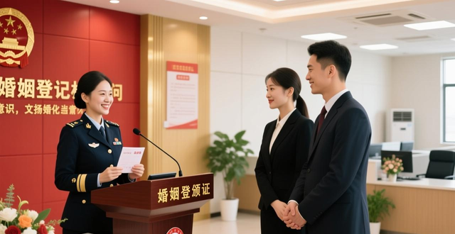 婚登机构免费提供三类颁证服务