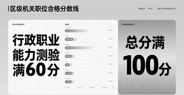 北京市各级机关2026年度考试录用公务员笔试合格分数线