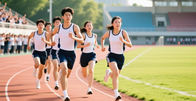中考体育现场考试报项启动