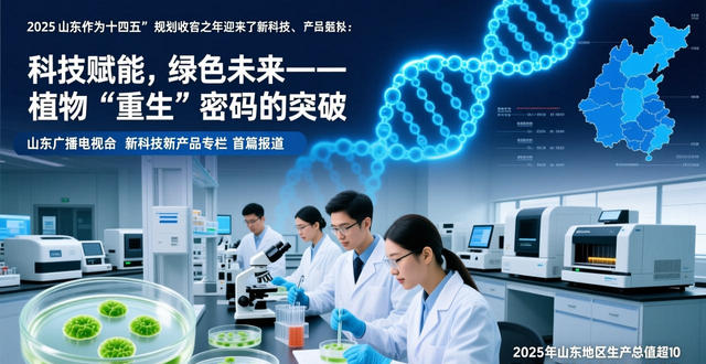 【2025回顾·新科技新产品记】山东团队破译植物“重生”密码