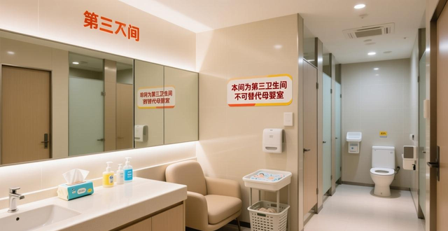 母婴设施建设和管理办法发布 不得以第三卫生间替代母婴室