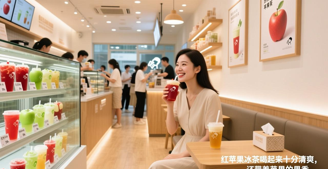 从3元一斤到15元一杯，“最平凡”的苹果成了济南甜品顶流