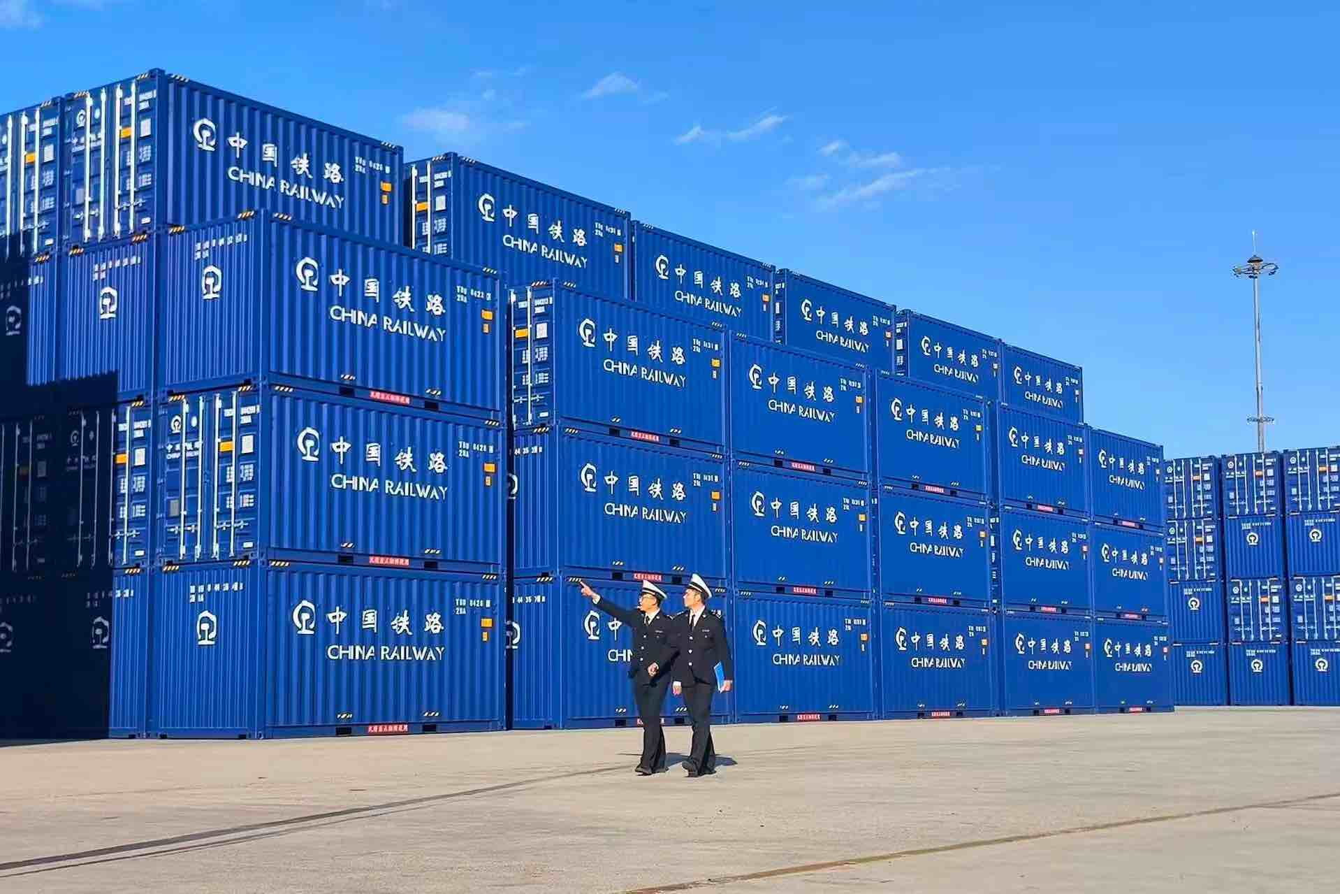 2025年上合示范区到发中欧班列增长超20%