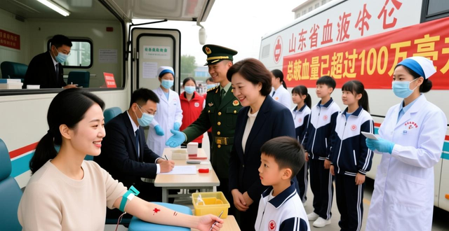 “百万献血者天团”亮相济南地铁