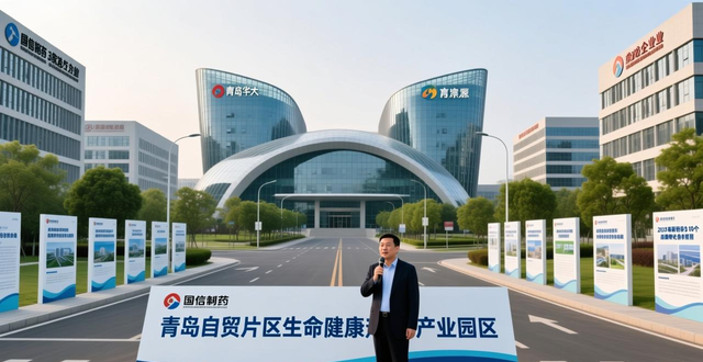 青岛自贸片区超前布局生命健康产业