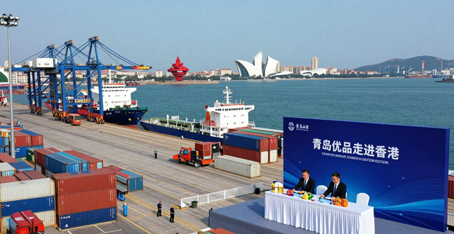 2025年，香港、澳门在青岛新设外资项目117个