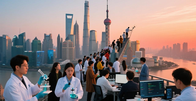 上海 向上 人无我有 保持追求卓越闯劲 顶峰相见 天才极客逐梦圆梦