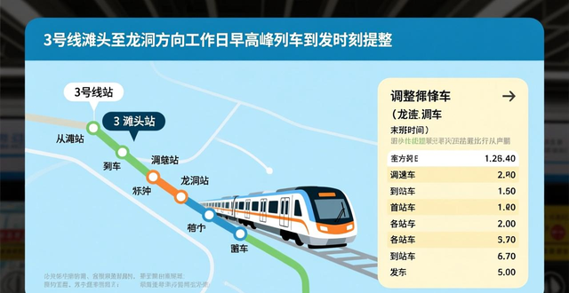 壹探轨道|济南地铁 3号线早高峰将加开列车