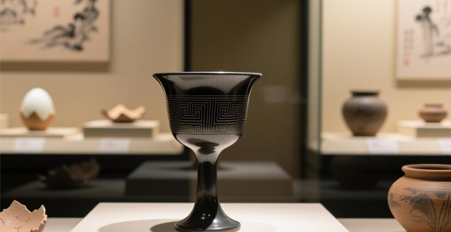 山东博物馆上新“对话蛋壳黑陶高柄杯”展览 以全新视角解读“史前陶艺巅峰”之作