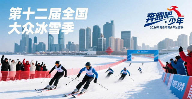 多层次、全覆盖，冰雪运动点燃寒冷冬日！青岛冰雪季拉开帷幕