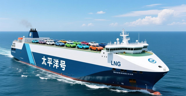 山东好成果 科技新动能｜新能源汽车专用运输船 为国际新能源汽车海上安全运输提供中国方案