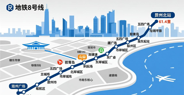 今年，青岛地铁将新开两条线路