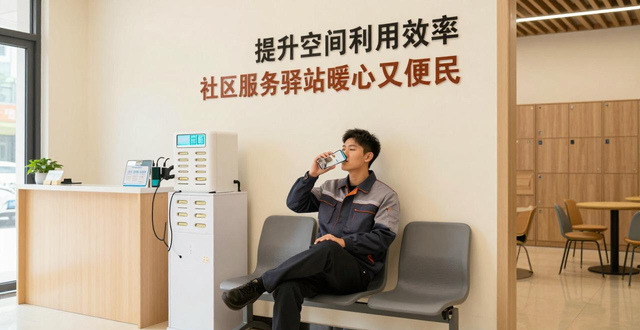 提升空间利用效率 社区服务驿站暖心又便民