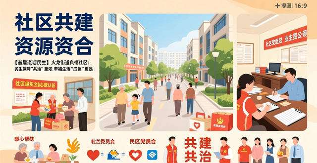 社区共建 【基层话民生】火龙街道良福社区：民生保障“底色”更浓 幸福生活“成色”更足