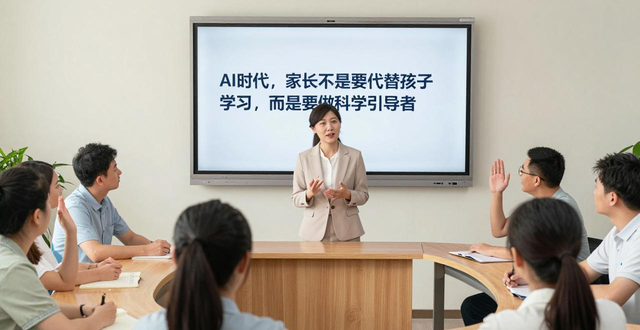 雅安东里社区开展家庭教育公益课堂：AI助学 既教孩子也教家长