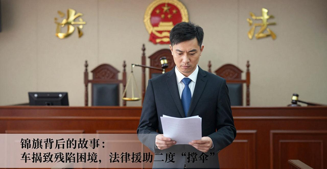 锦旗背后的故事：车祸致残陷困境，法律援助二度“撑伞”