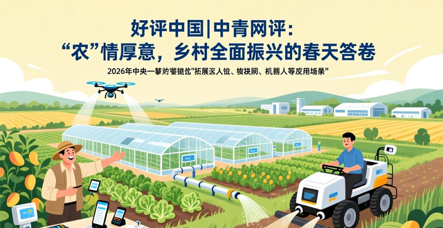 好评中国|中青网评：“农”情厚意，乡村全面振兴的春天答卷