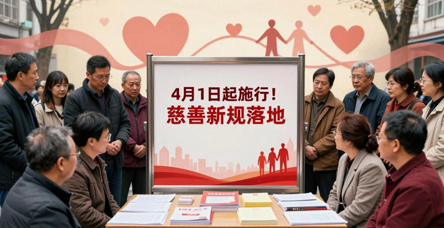 4月1日起施行！慈善新规落地，让慈善不再是“雾里看花”