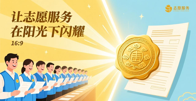 让志愿服务在阳光下闪耀