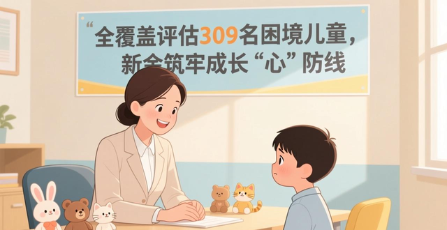 全覆盖评估309名困境儿童，新余筑牢成长“心”防线