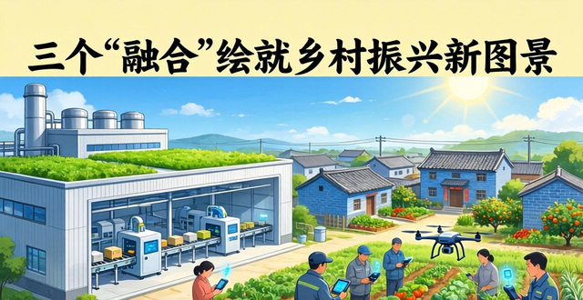 三个“融合”绘就乡村振兴新图景