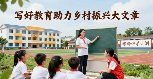 写好教育助力乡村振兴大文章