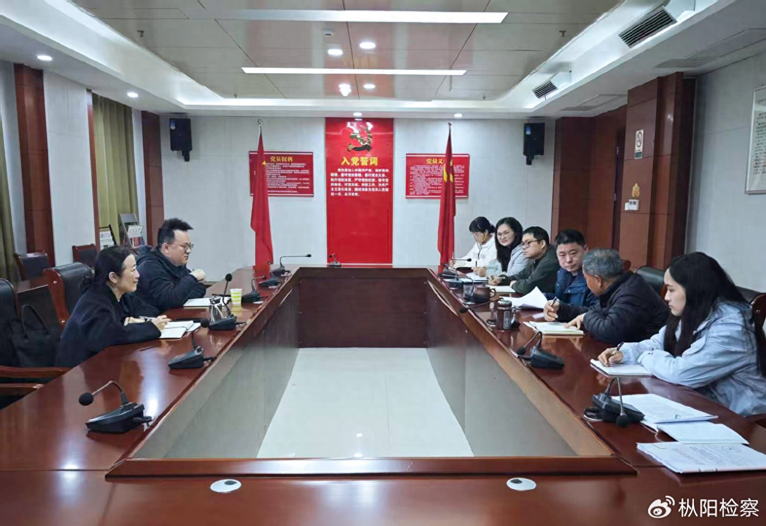 铜陵市检察院赴枞阳县院调研督导困境儿童司法救助专项活动