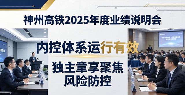调研速递|神州高铁召开2025年度业绩说明会 全体投资者参与 研发投入增长10%、费用降9.78%引关注