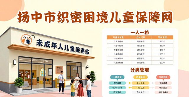 扬中市织密困境儿童保障网 多举措护航健康成长