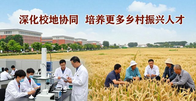 深化校地协同 培养更多乡村振兴人才