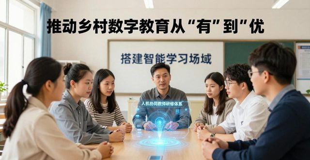 推动乡村数字教育从“有”到“优”