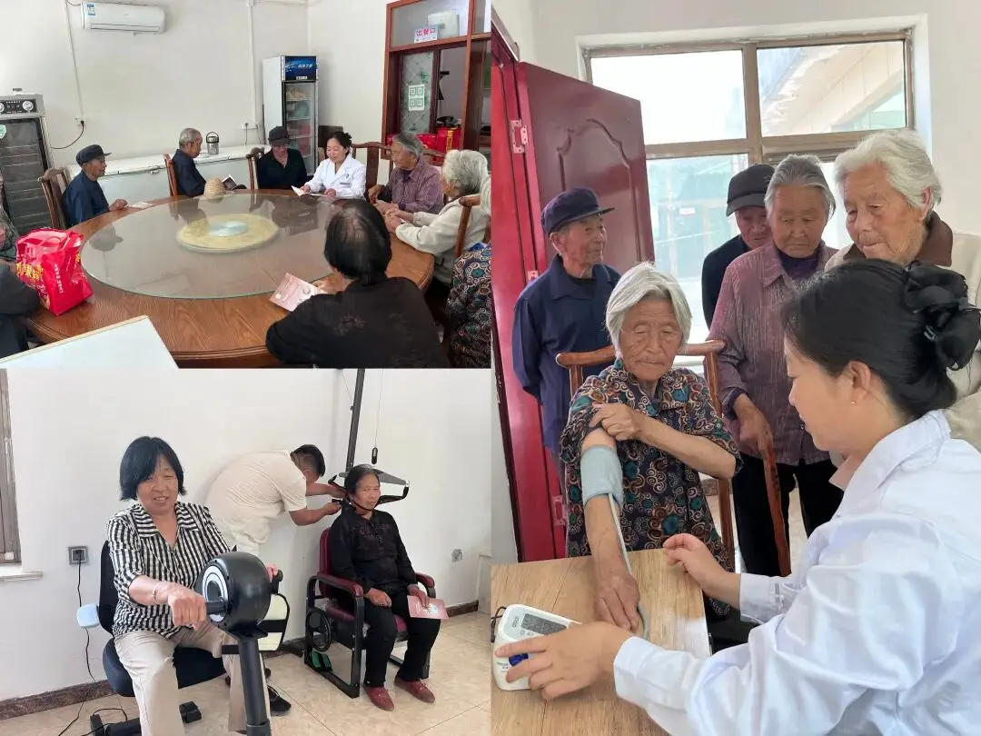 小食堂里大爱心，健康守护“夕阳红”——党城镇在郑家庄村“爱心食堂”开展敬老助老主题活动