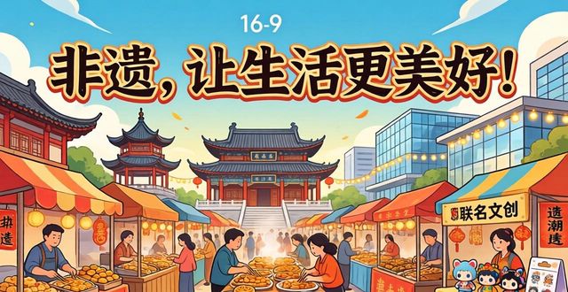 “非遗，让生活更美好！”
