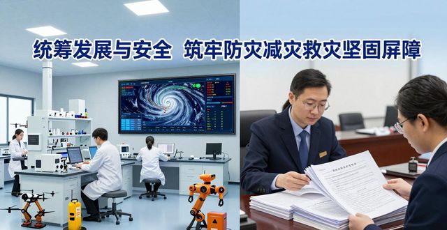 统筹发展与安全 筑牢防灾减灾救灾坚固屏障
