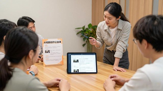 罗湖区东晓街道木棉岭社区开展AI短剧创作公益课 助力居民掌握剧本设计技能