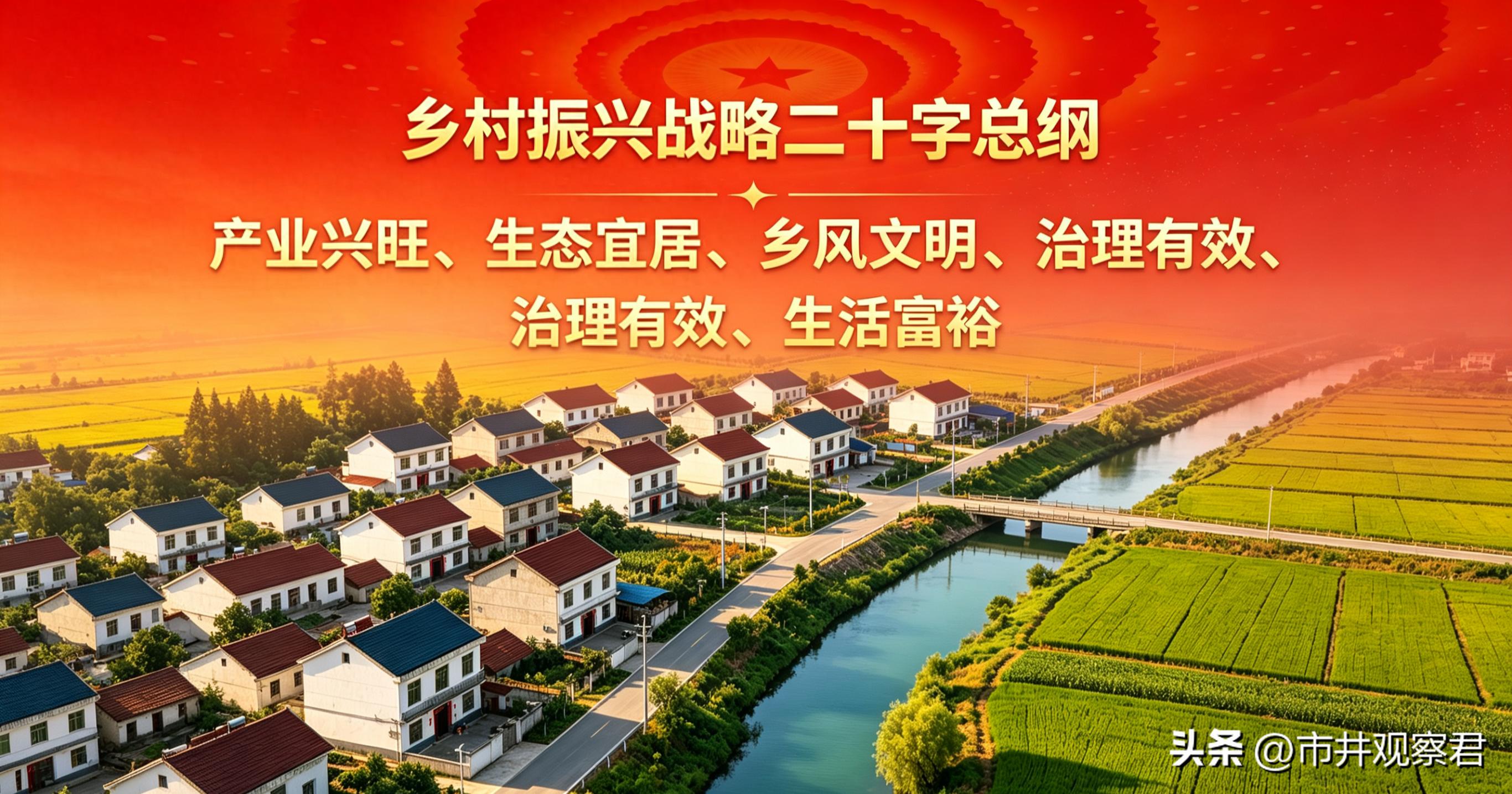 乡村振兴蓝图怎么落地？五个关键词给出答案