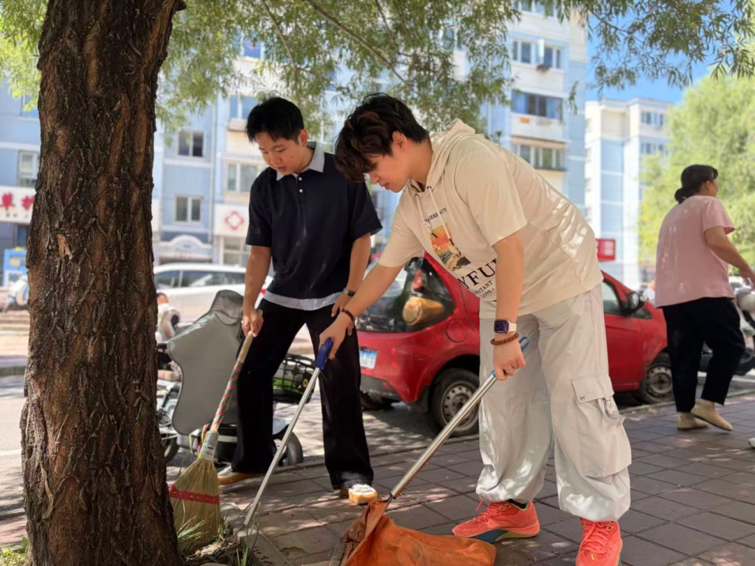 天秀社区携手高校开展校社联动志愿服务活动