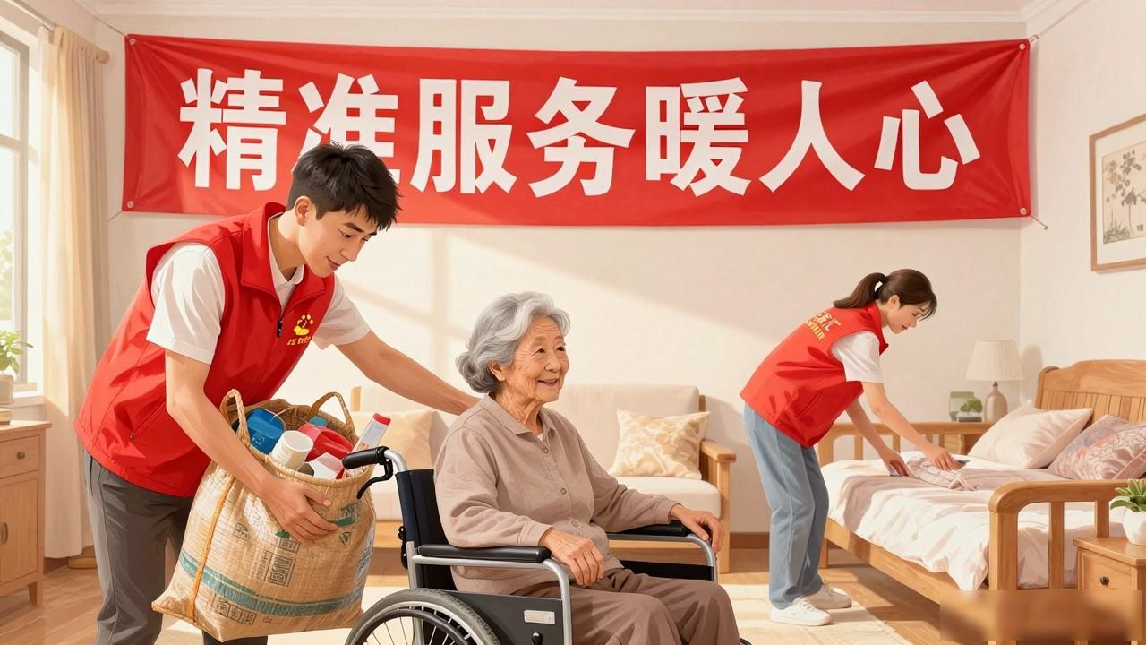 美兰区开展“老友汇”之“银发平安先锋”关怀守护行动
