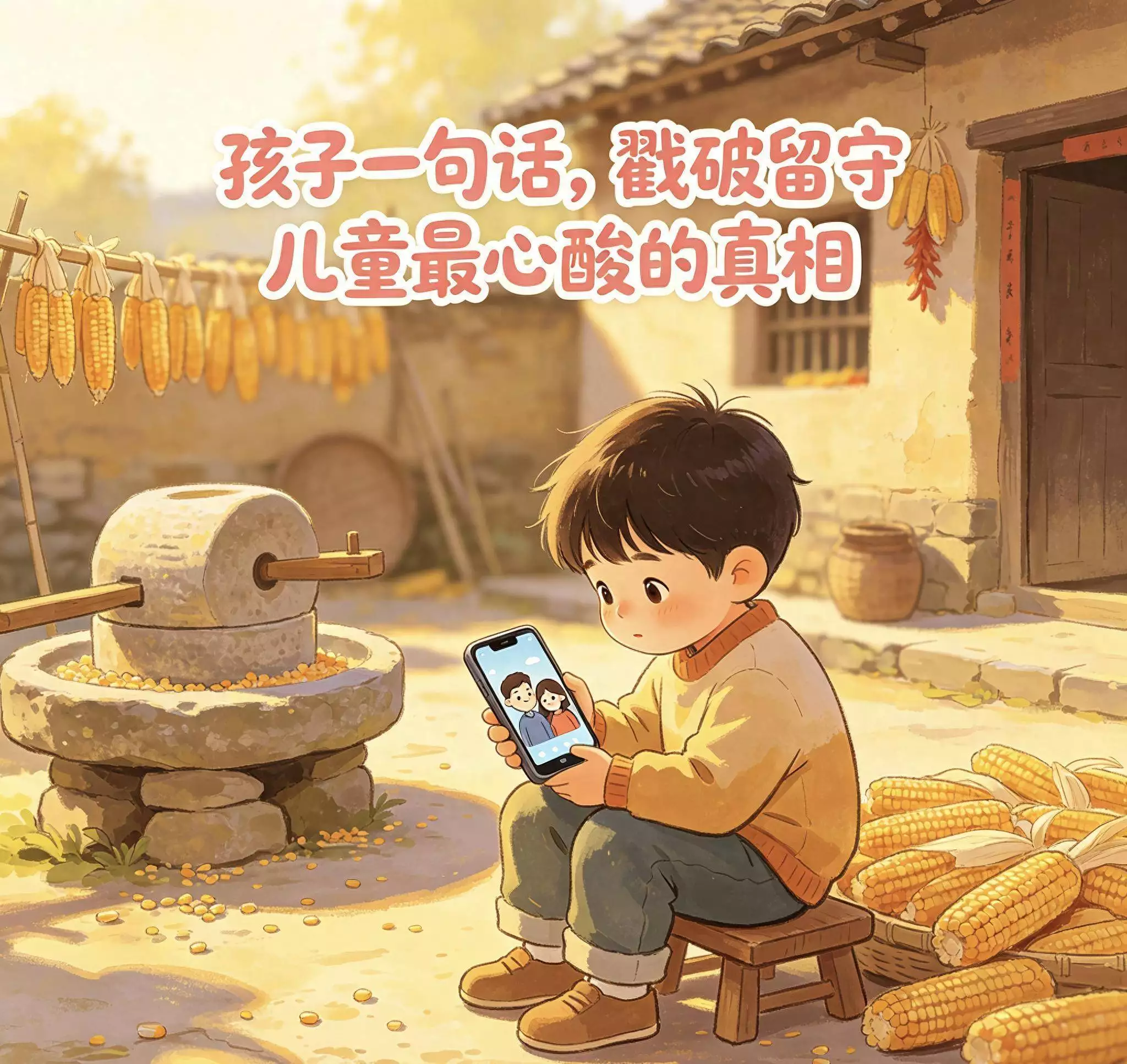 孩子一句话，戳破留守儿童最心酸的真相