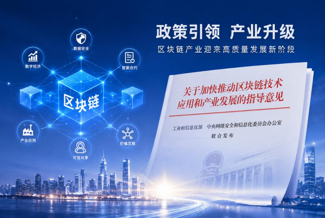 政策持续加码，区块链产业迈入高质量发展新阶段