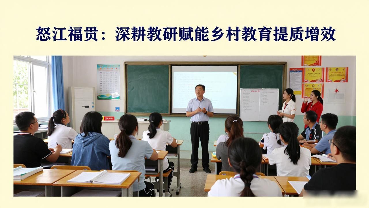 怒江福贡：深耕教研赋能乡村教育提质增效