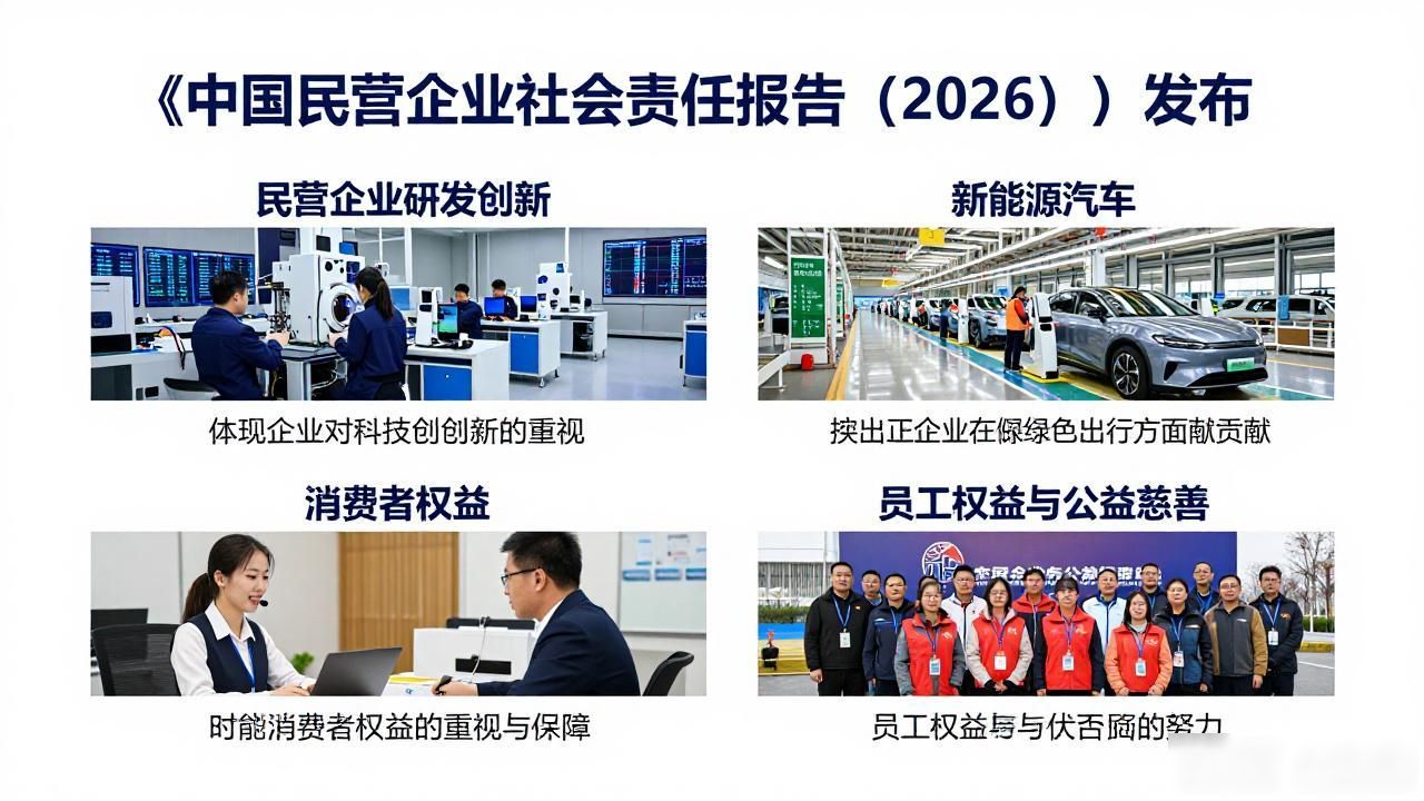 《中国民营企业社会责任报告（2026）》发布