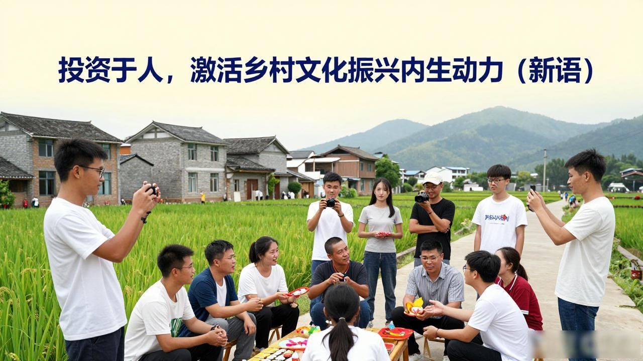 “投资于人”，激活乡村文化振兴内生动力（新语）