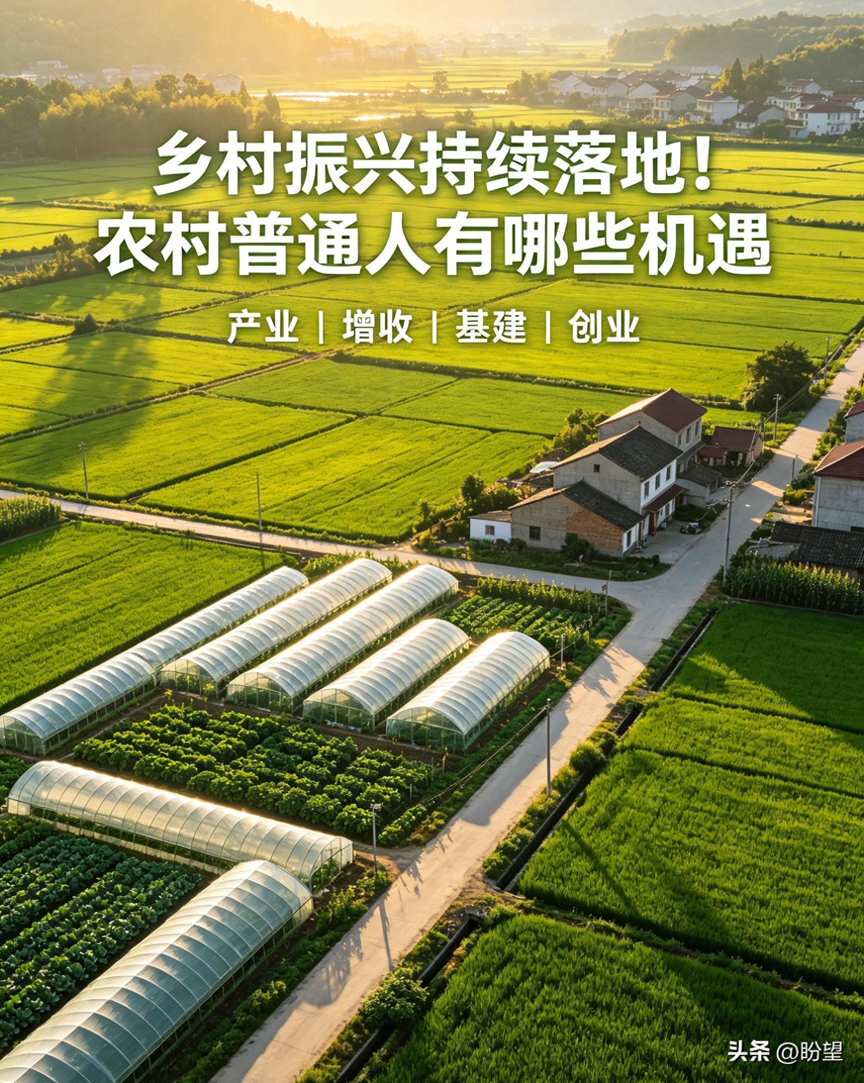 乡村振兴持续落地！农村普通人能抓住哪些机会