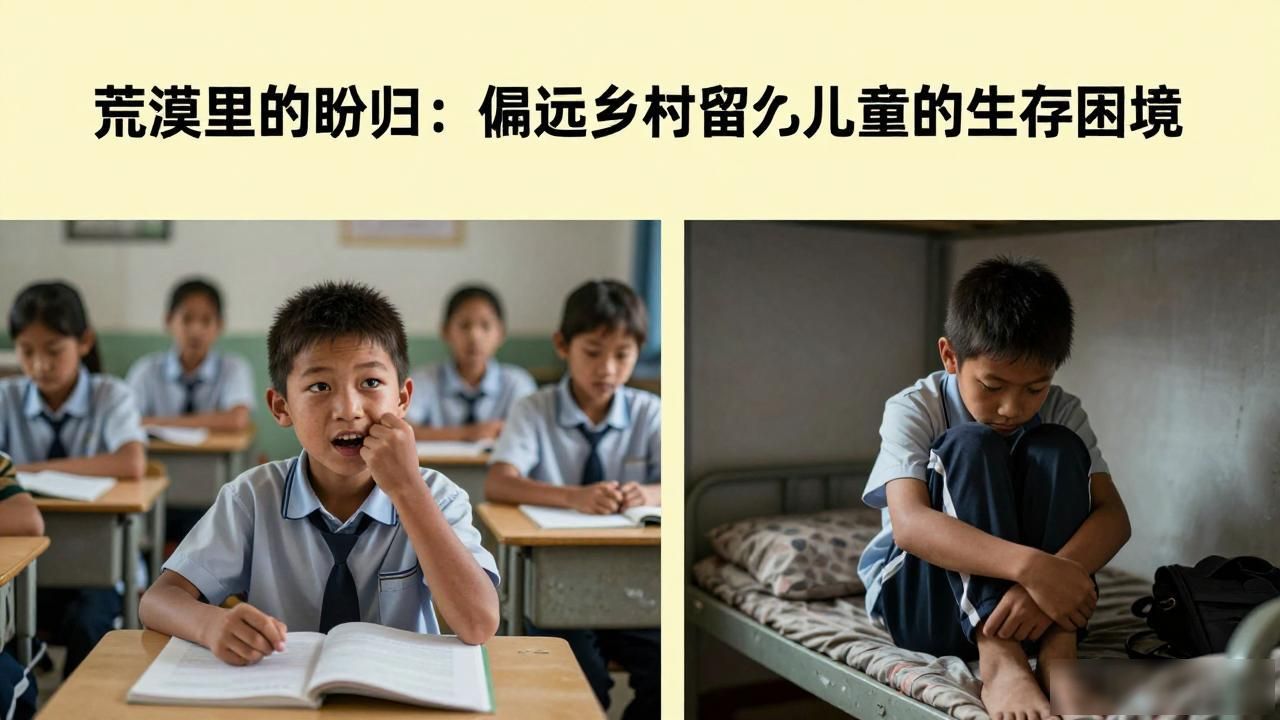 荒漠里的盼归：偏远乡村留守儿童的生存困境