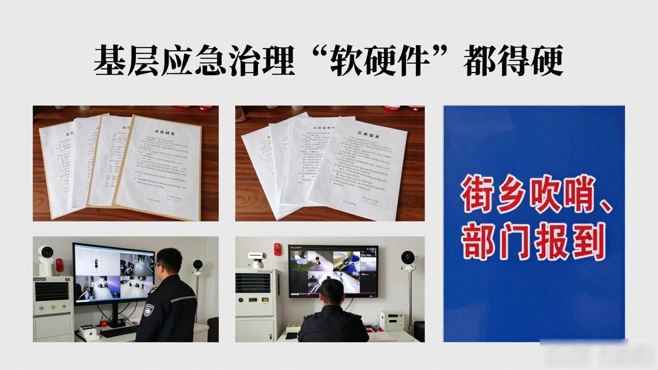 基层应急治理“软硬件”都得硬